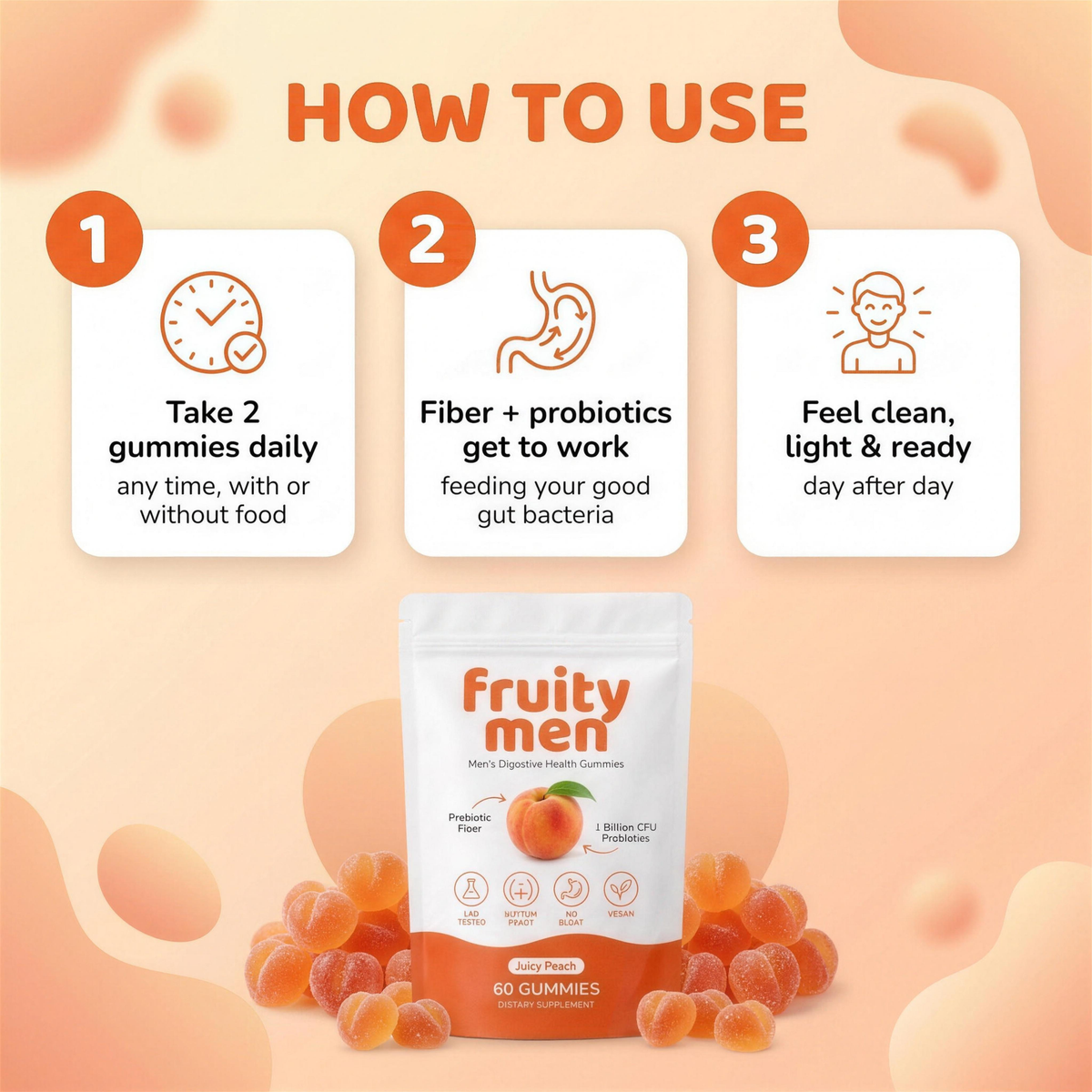 How to use Fruity Men
