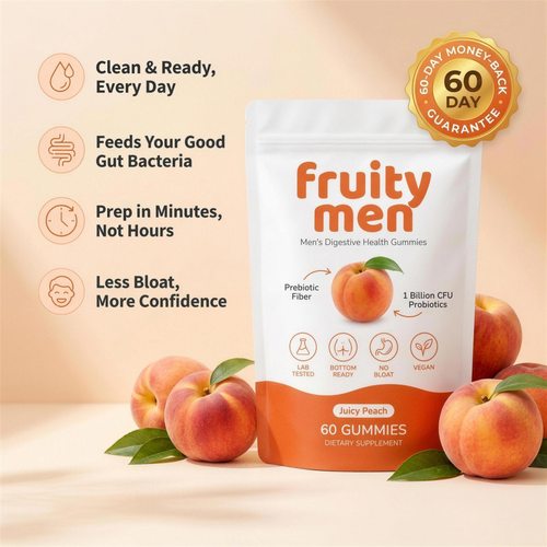Fruity Men Juicy Peach gummies benefits