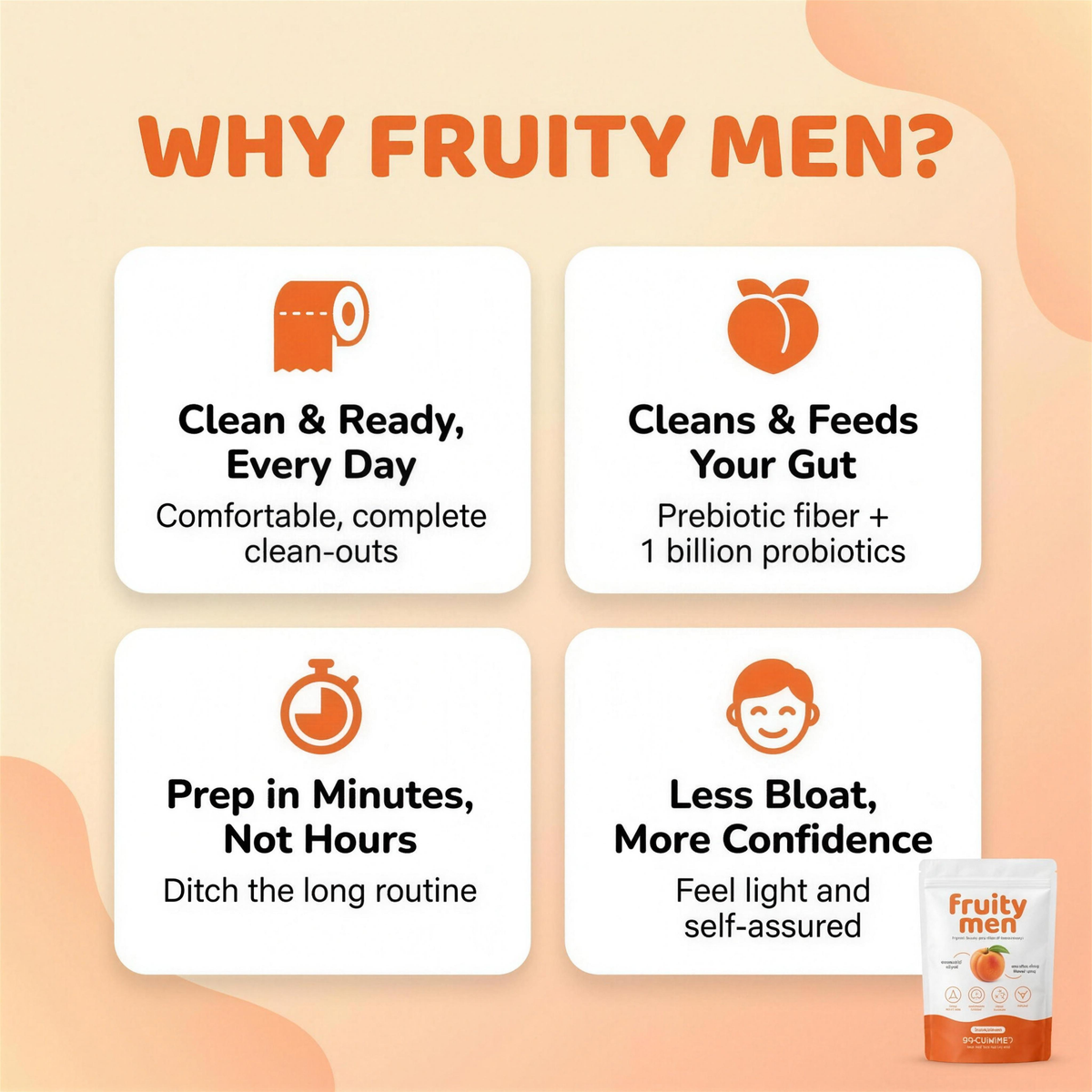 Why Fruity Men benefits