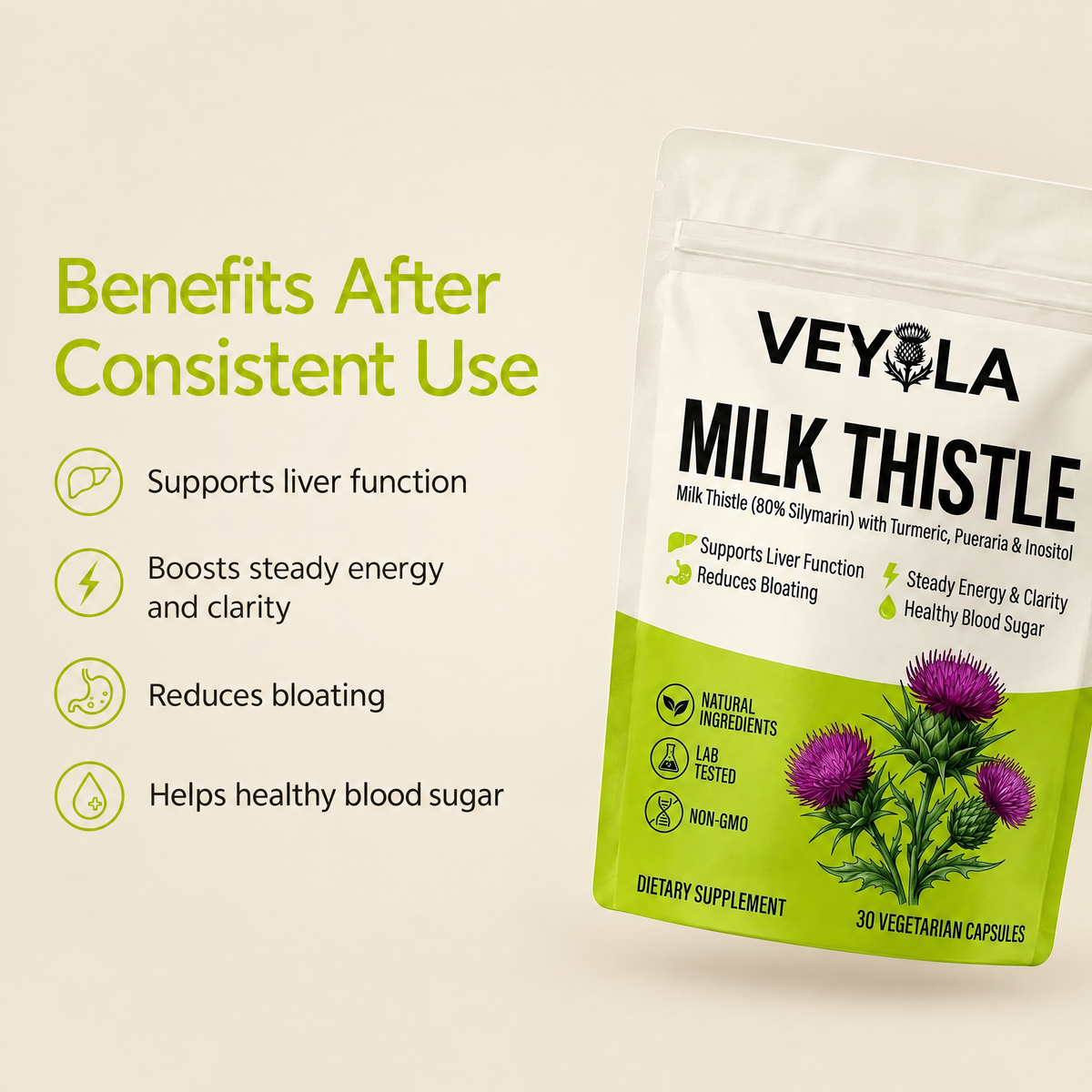 Benefits after consistent use